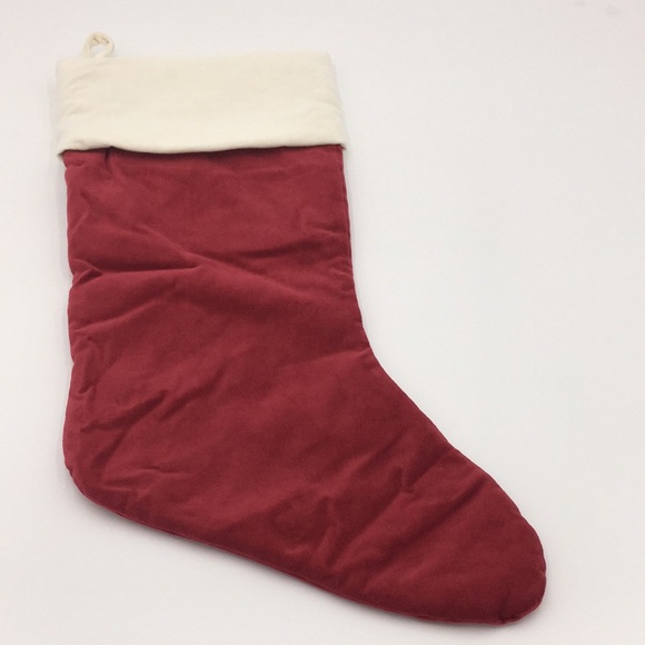 Pottery Barn Velvet Christmas Stocking “Roula” - Picture 3 of 10